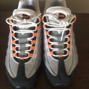 Nike air max 95 orange grey